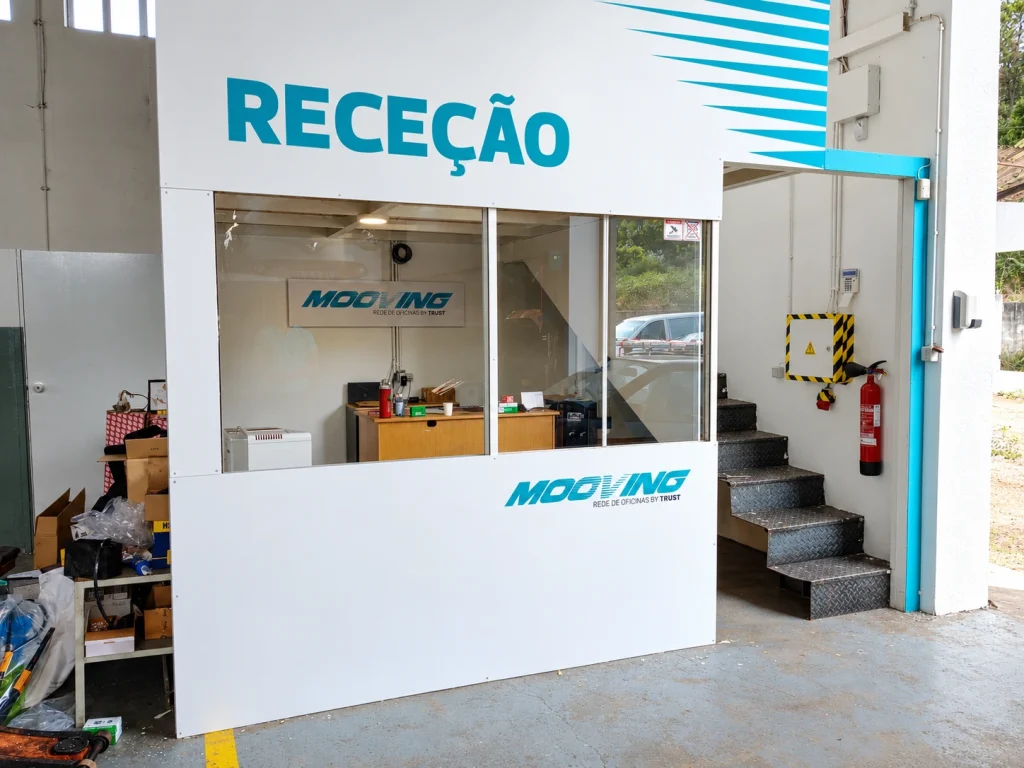 Mooving — Abílio Almeida — Receção — identificação e comunicação final