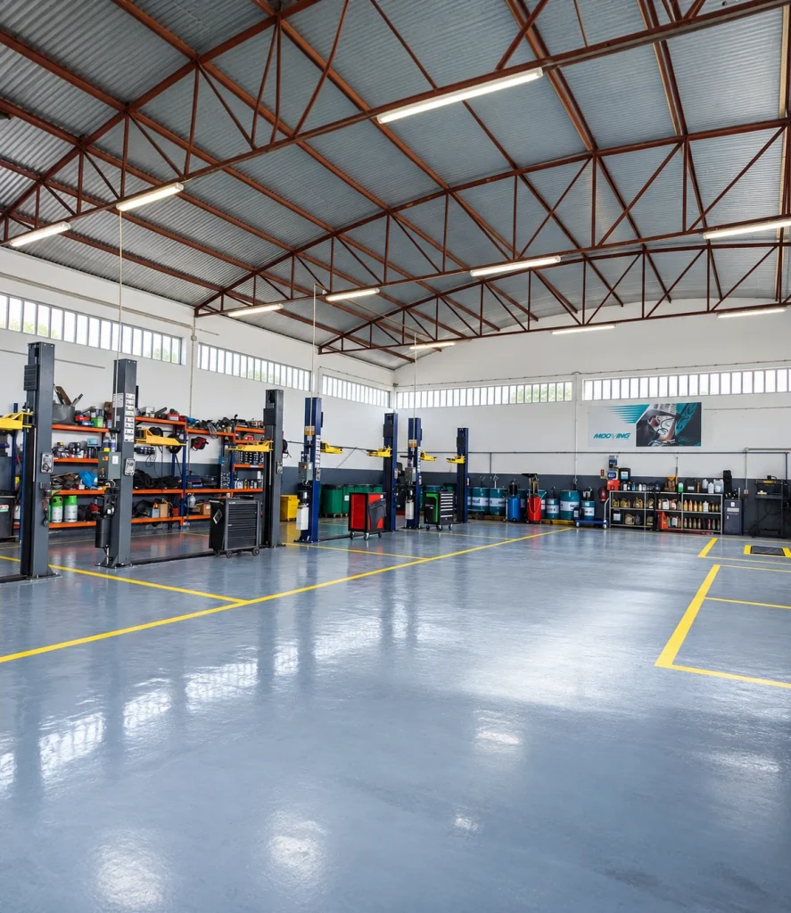 Mooving — Auto Castelo — Interior — continuidade da identidade no espaço