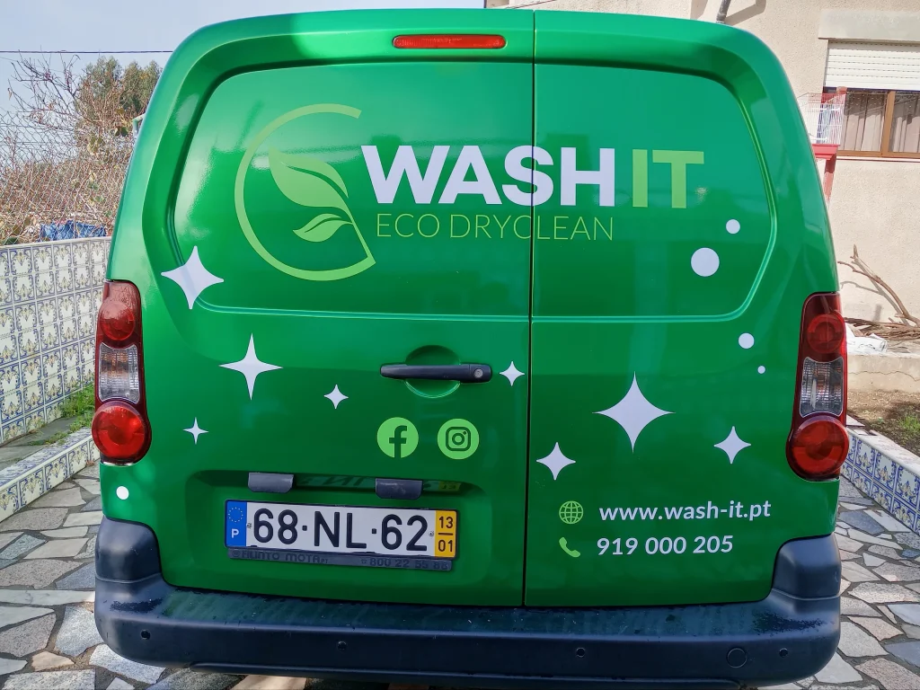 Washit — Resultado — grafismo e identificação na traseira
